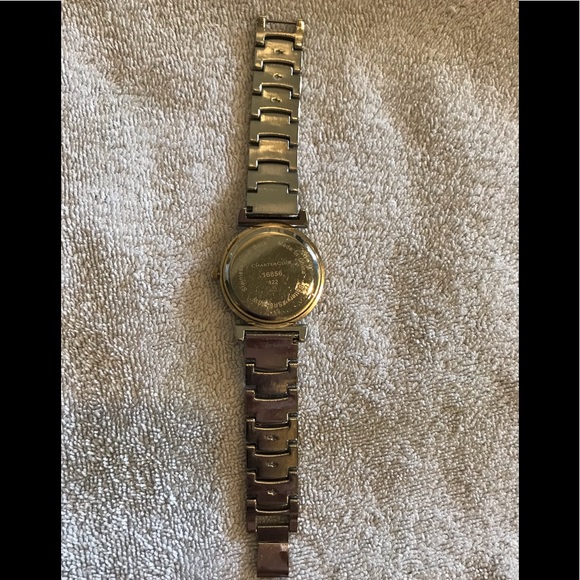 Charter Club Silver and Gold Tone Rhinestone Watch - Picture 6 of 9